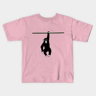 Hanging monkey Kids T-Shirt